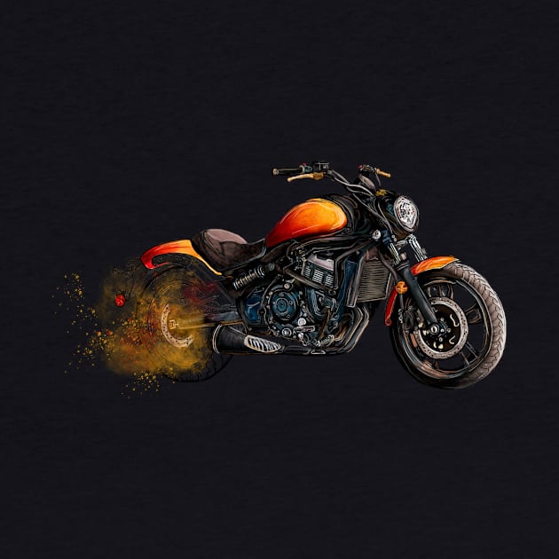 Vulcan S Custom Motorcycle by Be Like Secret